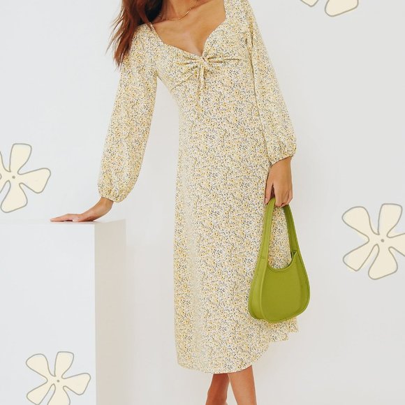 Verge Girl Dresses & Skirts - Verge girl yellow maxi dress